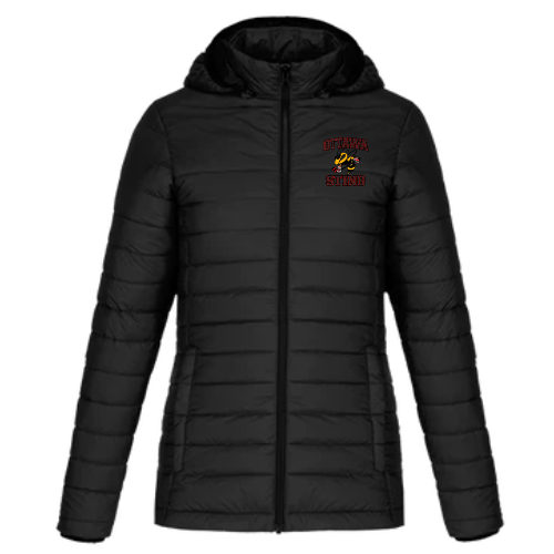 OTTAWA STING HOCKEY CX2 LADIES PUFFY JACKET