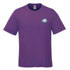 CORA COAST DRYFIT SHORT SLEEVE TSHRT WITH LEFT CHEST BEAR LOGO