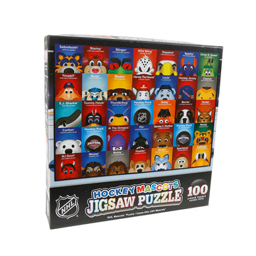GROSNOR NHL MASCOTS PUZZLE 100 PIECES