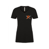 Pirates Women's V-Neck T-Shirt | ATC 8001L - Left Chest Heat Press