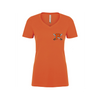 Pirates Women's V-Neck T-Shirt | ATC 8001L - Left Chest Heat Press
