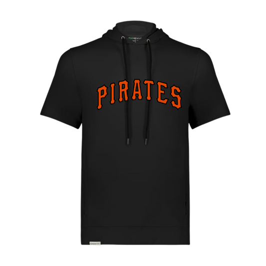 Pirates Short Sleeve Hoodie | Momentec Ventura - Full Front Heat Press