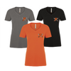 Pirates Women's V-Neck T-Shirt | ATC 8001L - Left Chest Heat Press