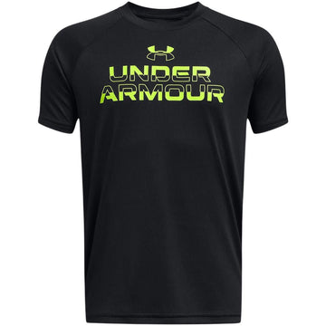Under Armour UA Tech™ Split Wordmark Short Sleeve Shirt - Boys