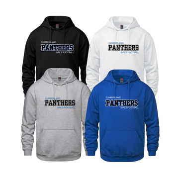 Cumberland Panthers Football Hoodie | CX2 Vault - Twill Embroidery