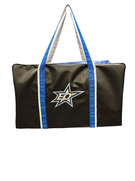 EO STARS EQUIPMENT BAG- GOALIE (40L X 20H X 20W) EMBROIDERED STARS LOGO