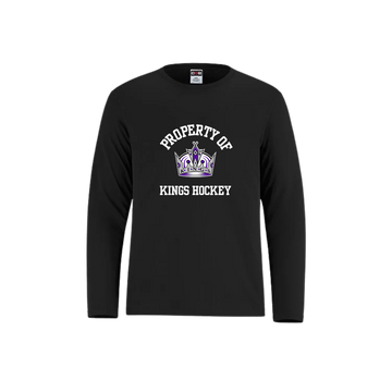 Kings Property Of Long Sleeve Dryfit | CX2 Shore - Full Front Heat Press