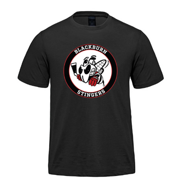 BLACKBURN STINGERS COAST DRYFIT SHORT SLEEVE TEE WITH HEAT PRESSED LOGO