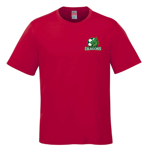 GLOUCESTER DRAGONS PARKOUR COTTON SHIRT WITH LEFT CHEST PRESS ON LOGO