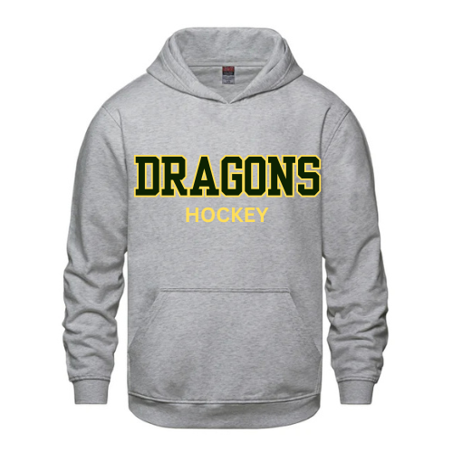 GLOUCESTER DRAGONS VAULT HOODIE WITH FULL FRONT APPLIQUE