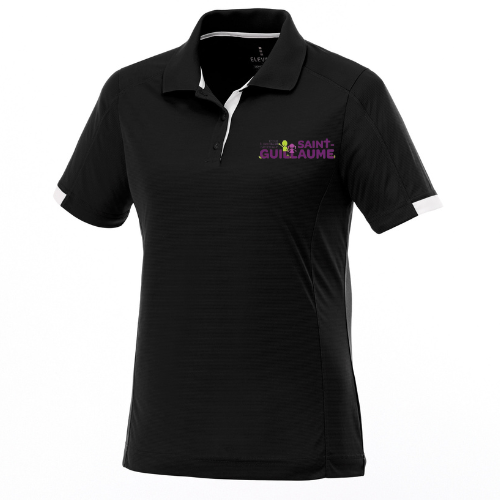ÉCOLE ÉLÉMENTAIRE CATHOLIQUE SAINT GUILLAUME KISO WOMENS POLO WITH EMBROIDERED LEFT CHEST LOGO
