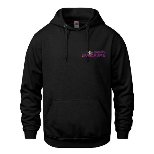 ÉCOLE ÉLÉMENTAIRE CATHOLIQUE SAINT GUILLAUME COTTON HOODIE WITH EMBROIDERED LEFT CHEST LOGO