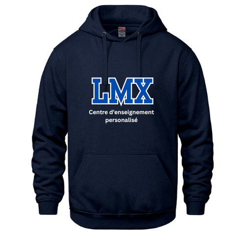 ÉCOLE ÉLÉMENTAIRE CATHOLIQUE LAMOUREUX VAULT HOODIE ADULT WITH FULL FRONT TWILL APPLIQUE