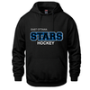 EO STARS CHAMPION HOODIE WITH "MIDNIGHT SERIES" FULL FRONT EMBROIDERED TWILL APPLIQUE
