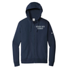 RIVERSIDE SOUTH NIKE ZIP UP HOODIE WITH LEFT CHEST EMBROIDERED "RIVERSIDE SOUTH SECONDARY"