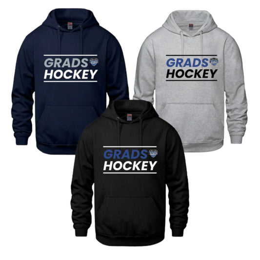 Cumberland Jr Grads Hoodie | CX2 Vault - Full Front Heat Press Logo