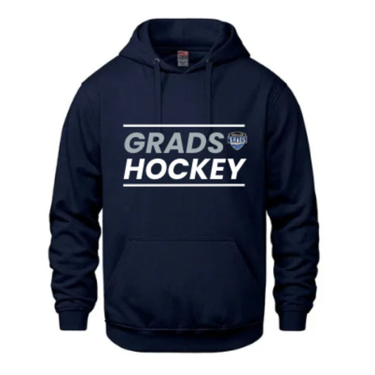 Cumberland Jr Grads Hoodie | CX2 Vault - Full Front Heat Press Logo