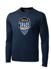 CUMBERLAND JR GRADS SHORE DRYFIT PERFORMANCE LONG SLEEVE TEE