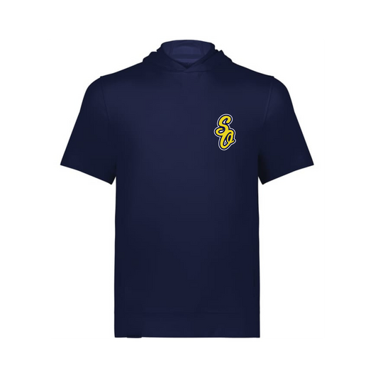 South Ottawa Blues Short Sleeve Hoodie | Momentec Ventura - Left Chest Heat Press