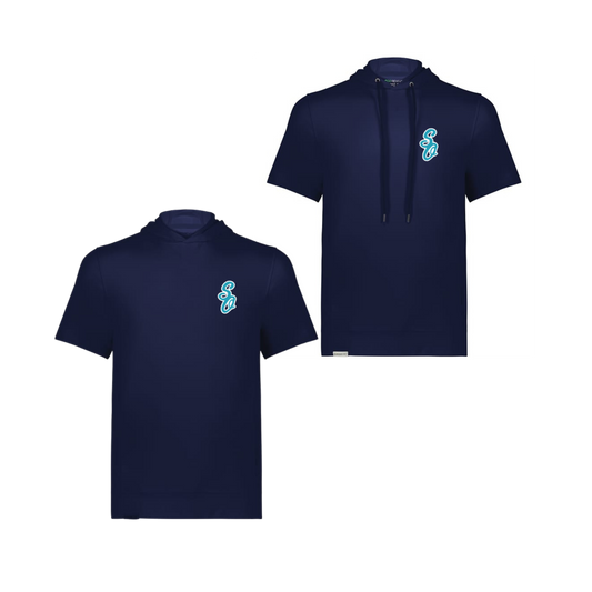 South Ottawa Girls Baseball Short Sleeve Hoodie | Momentec Ventura - Left Chest Heat Press