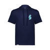 South Ottawa Girls Baseball Short Sleeve Hoodie | Momentec Ventura - Left Chest Heat Press