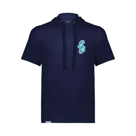 South Ottawa Girls Baseball Short Sleeve Hoodie | Momentec Ventura - Left Chest Heat Press