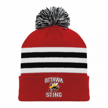 OTTAWA STING HOCKEY AK POM POM HAT