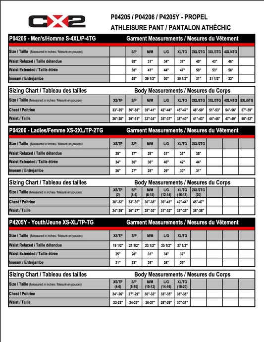 OTTAWA STING TRACK PANTS CX2 SCORE