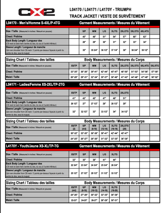 GOLDEN KNIGHTS CX2 TRIUMPH TRACK JACKET