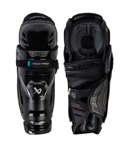 Bauer Supreme F50 pro Hockey Shin Guards - Senior