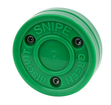 Green Biscuit Original Hockey Puck - Dark Green