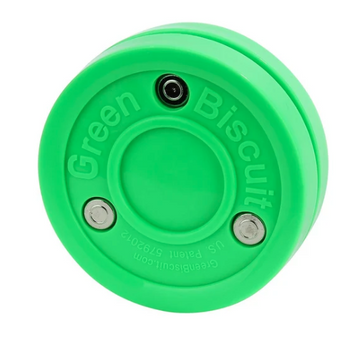 Green Biscuit Original Hockey Puck - Light Green