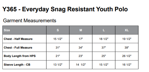 RSL KINGS COAL HARBOUR POLO YOUTH AND MEN'S SHIRT