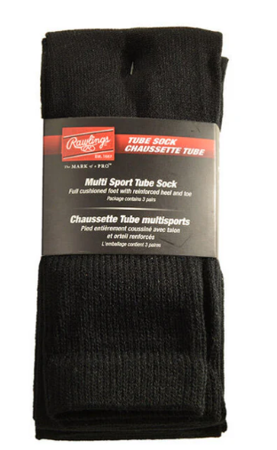 Baseball socks tube | Rawlings 3pk