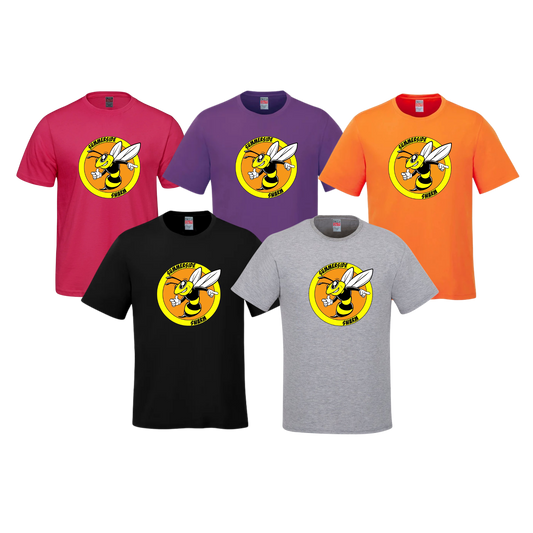 Summerside Cotton T-Shirt - CX2 Parkour | Bee Logo Full Front Heat Press