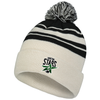 Shooting Stars Oat Pompom Toque | Augusta — Embroidered