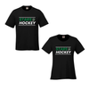 SHOOTING STARS DRYFIT TSHIRT WITH STARS HOCKEY HEAT PRESS COAST