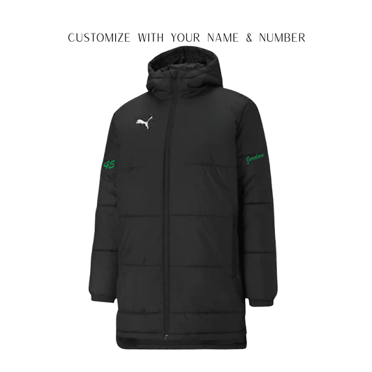 Hornets Puma Liga Sideline Padded Bench Jacket | Woven Patch