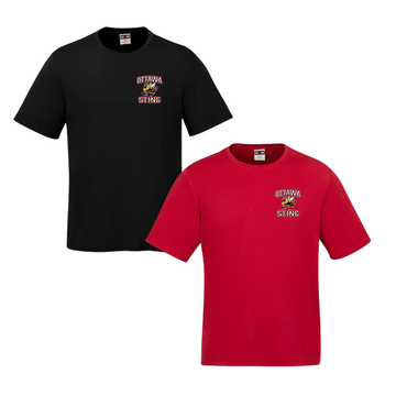 OTTAWA STING DRYFIT WITH LEFT CHEST LOGO CX2 COAST