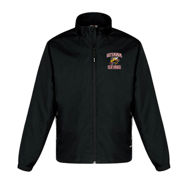 OTTAWA STING TRACK JACKET WITH LEFT CHEST EMBROIDERED LOGO CX2 TRIUMPH MESH LINED