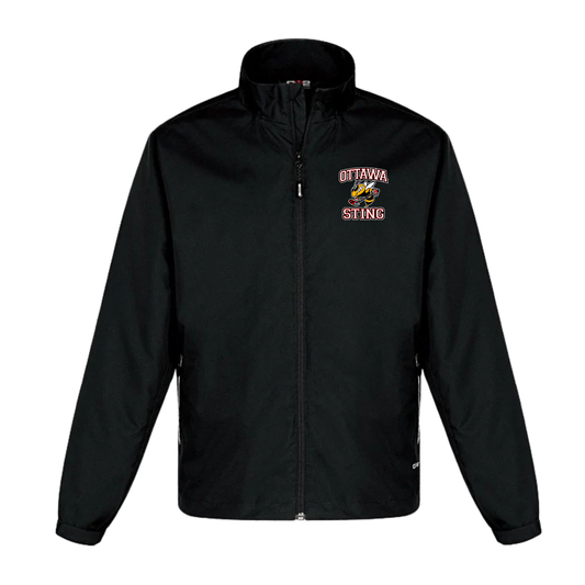 OTTAWA STING TRACK JACKET WITH LEFT CHEST EMBROIDERED LOGO CX2 TRIUMPH MESH LINED