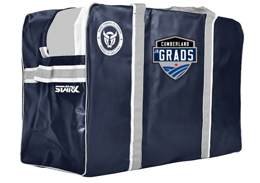 CUMBERLAND GRADS EQUIPMENT BAG -PLAYER (31L X 20H X 15W) WITH EMBROIDERED GRADS LOGO