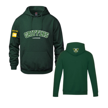 Griffins Hoodie | CX2 Vault - Twill Embroidery with LAX Sleeve & Logo on the Hood
