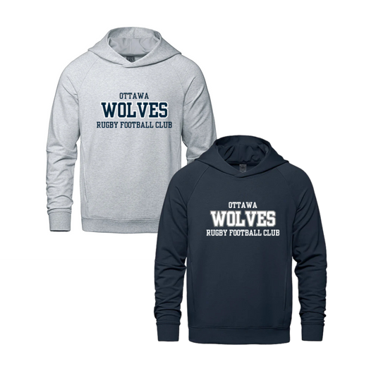 Wolves Rugby Hoodie | CX2 Jetsetter - Twill Embroidery