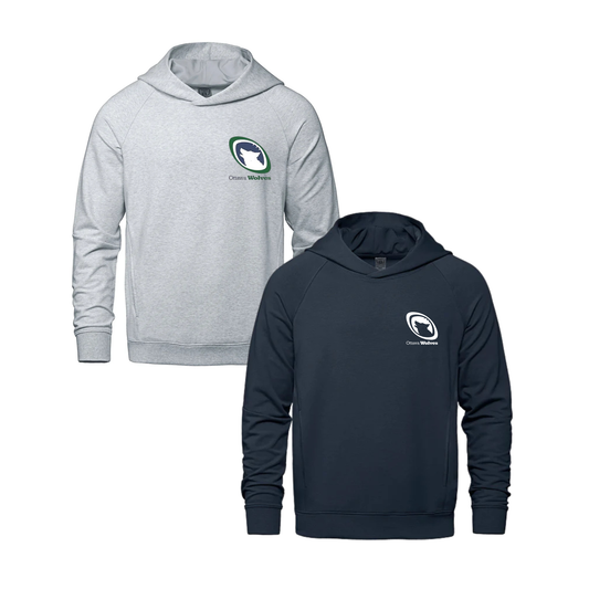 Wolves Rugby Hoodie | CX2 Jetsetter - Embroidered Left Chest