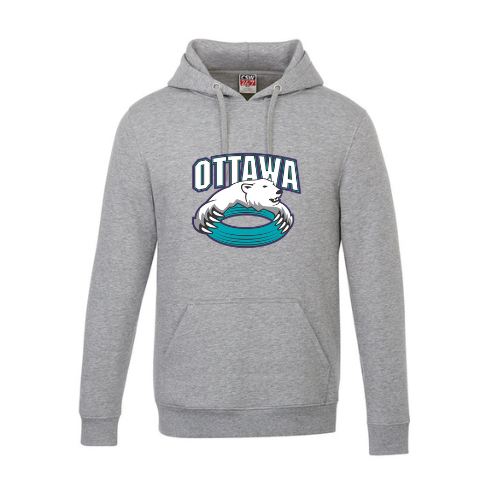 CORA CX2 VAULT HOODIE WITH FULL FRONT HEAT PRESS LOGO