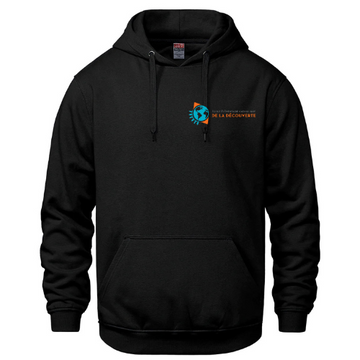 DE LA DÉCOUVERTE VAULT HOODIE WITH EMBROIDERED LEFT CHEST LOGO
