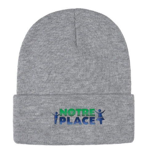 NOTRE PLACE POLAR TOQUE WITH EMBROIDERED NOTRE PLACE LOGO