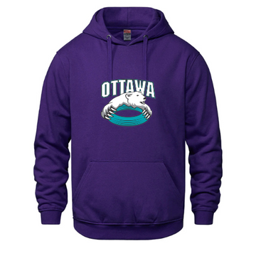 CORA CX2 VAULT HOODIE WITH FULL FRONT HEAT PRESS LOGO