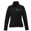 DE LA DÉCOUVERTE CX2 SOFTSHELL LADIES JACKET WITH EMBROIDERED LEFT CHEST LOGO